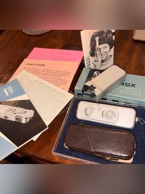 Minox IIIS Spy Subminiature Complan 15/3.5 w/ Flashgun Model A Original w/Manual